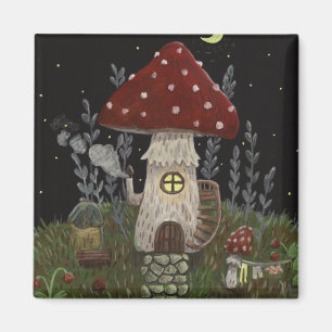 amanita house magnet