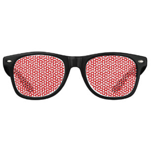 Amanita Muscaria Fly Agaric Magic Mushroom Fungi Retro Sunglasses