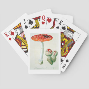 Amanita Muscaria from 'Phytographie Medicale' by J Playing Cards