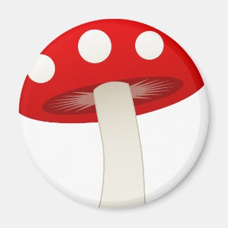 Amanita Muscaria Mushroom Love Magnet
