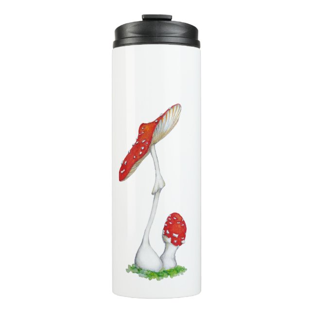 Amanita muscaria thermal tumbler (Front)