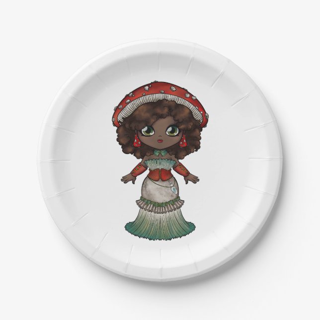 Amanita Paper Plate (Front)