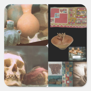 Amano Museum - Lima, Peru Square Sticker