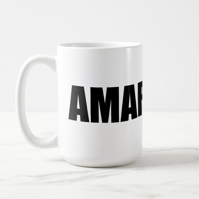 Amar love in Spanish Coffee Mug (Left)