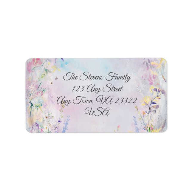 Amara Customisable Return Address Label (Front)