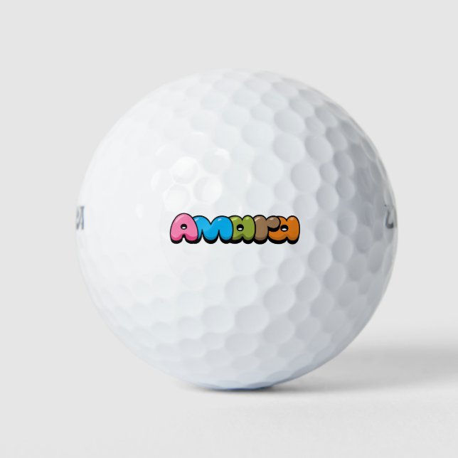 Amara Golf Balls (Front)