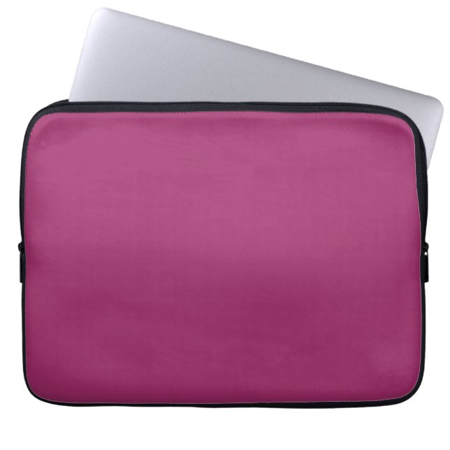  Amarant (M&P) (solid colour)  Laptop Sleeve (Front)