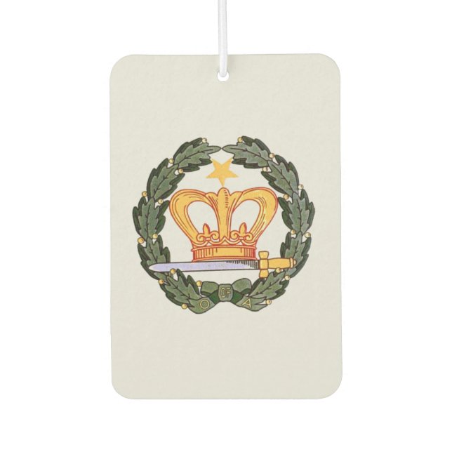 Amaranth Car Air Freshener (Front)