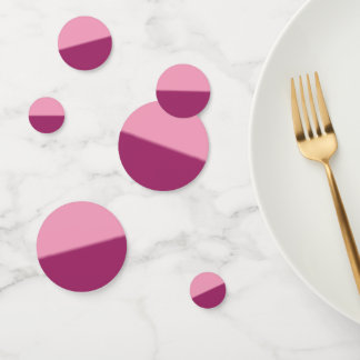 Amaranth Pink and Amaranth Purple Confetti