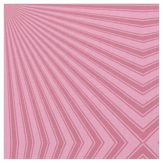 Amaranth pink Colour Stripe Funky Pattern Fabric (Close Up)