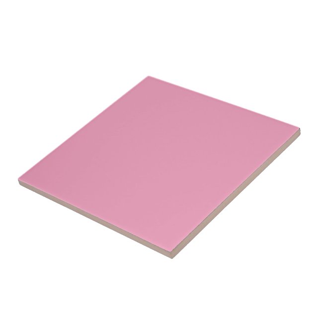  Amaranth Pink (solid colour)  Ceramic Tile (Side)