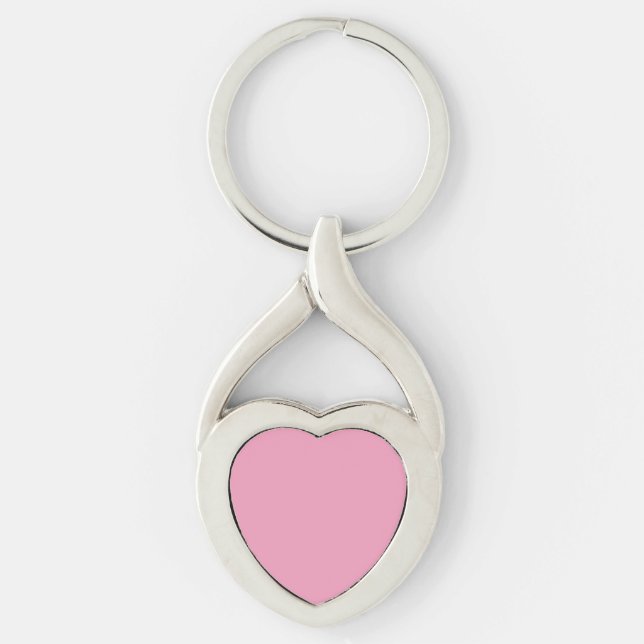  Amaranth Pink (solid colour)  Key Ring (Front)
