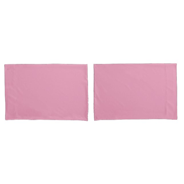 Amaranth Pink (solid colour)  Pillowcase (Front-Set)