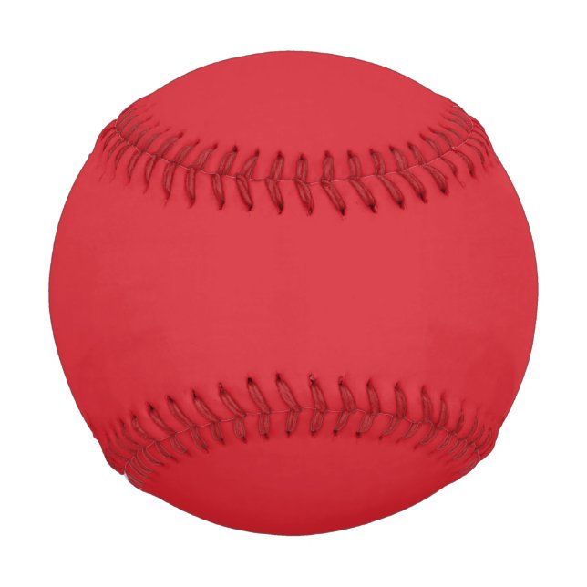 Amaranth red (solid colour)  baseball (Front)