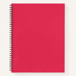 Amaranth (solid colour) notebook