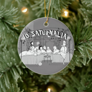 Amarantus' Saturnalia Ceramic Tree Decoration