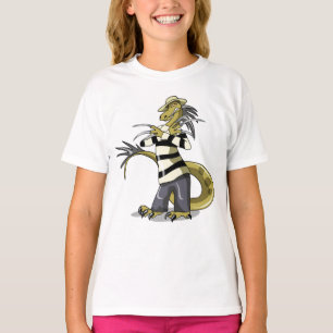 Amargasaurus Posing As Freddy Krueger. T-Shirt