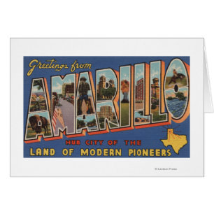 Amarillo, Texas - Large Letter Scenes
