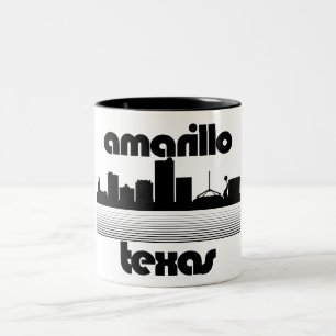 Amarillo Texas  Two-Tone Coffee Mug