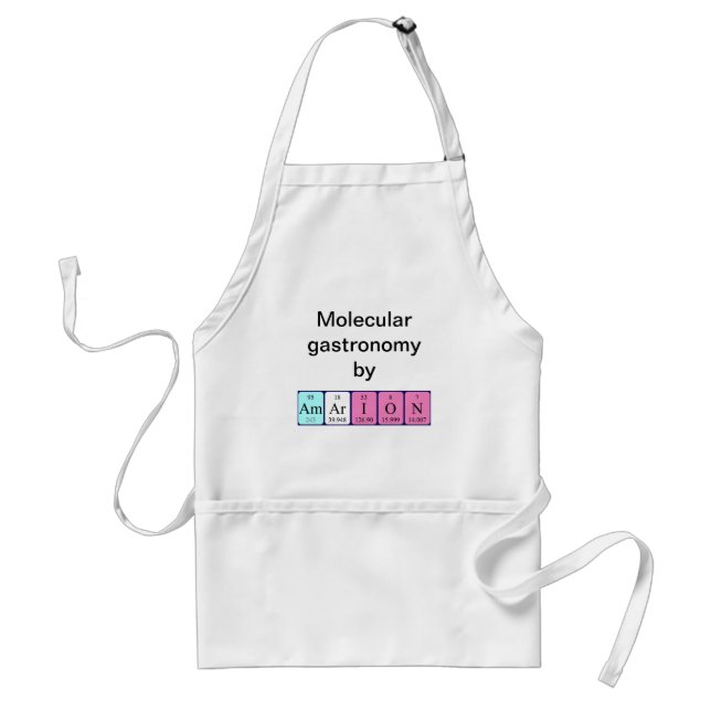 Amarion periodic table name apron (Front)