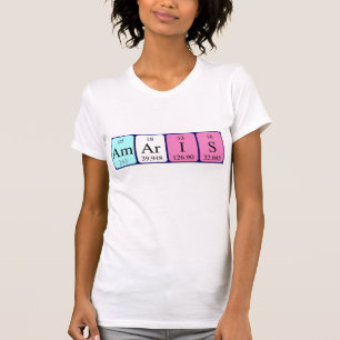 Amaris periodic table name shirt