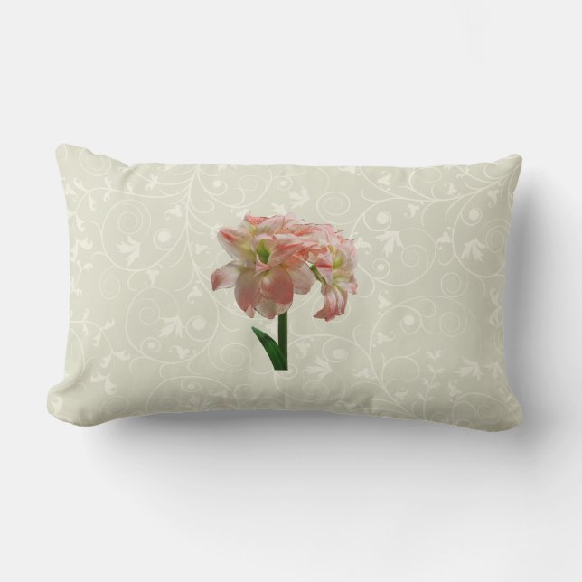 Amaryllis Aphrodite Lumbar Cushion (Front)