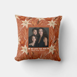Amaryllis  Best Mummy Mama Interior Decor Retro Cushion
