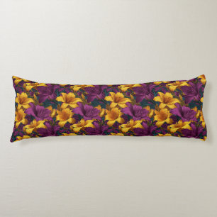 Amaryllis Bouquet Interior Decor Vintage Sofa Body Cushion