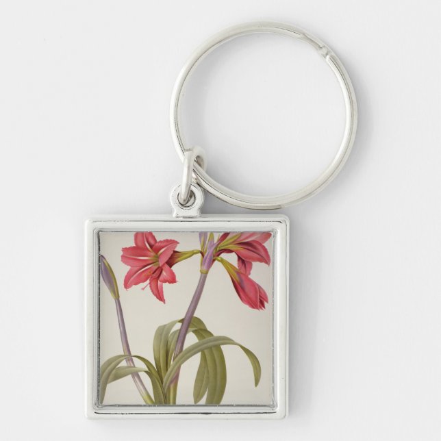 Amaryllis Brasiliensis Key Ring (Front)