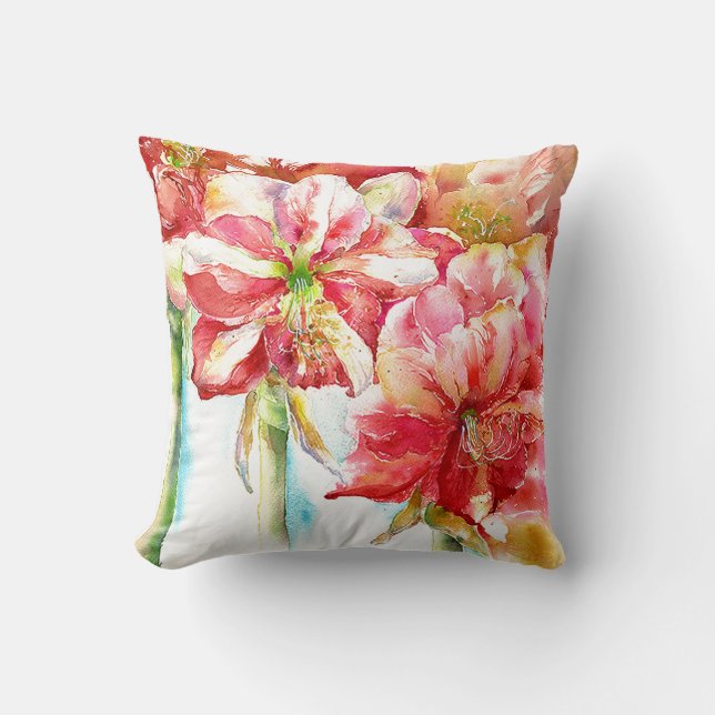 Amaryllis Cushion (Front)