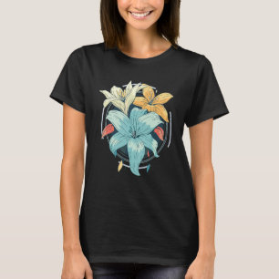 Amaryllis Flower Type Florist Garden T-Shirt
