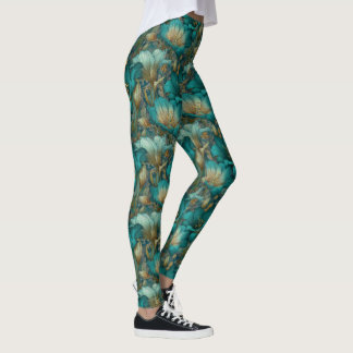 Amaryllis Flower Weightlifting Amaryllis Charm Mom Leggings