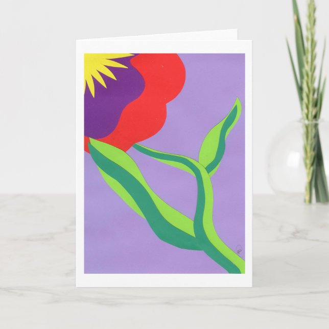 Amaryllis II Card (Front)