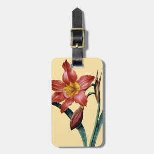 Amaryllis Luggage Tag