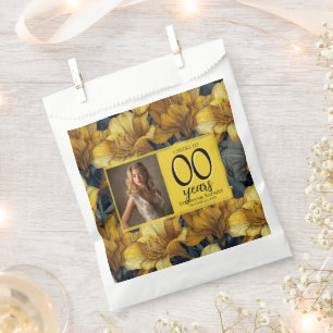 Amaryllis Theme 50Th Birthday Gift For Girlfriend Favour Bag