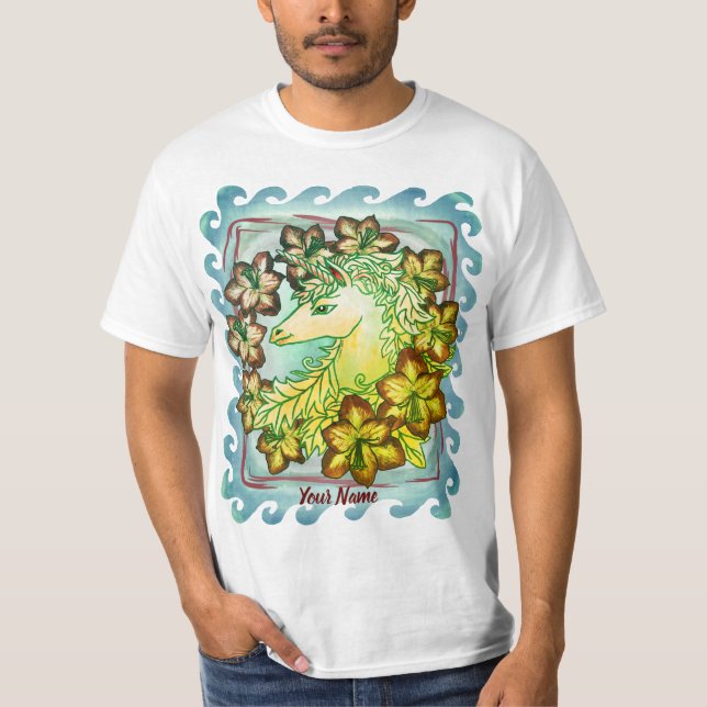 Amaryllis Unicorn  T-Shirt (Front)