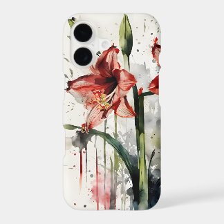 Amaryllis - Watercolor flowers