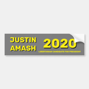Amash 2020 bumper sticker