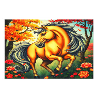 AMASING HORSE PHOTO PRINT