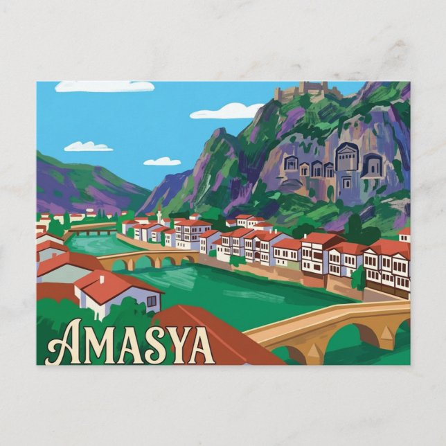 Amasya Turkey Postcard (Front)