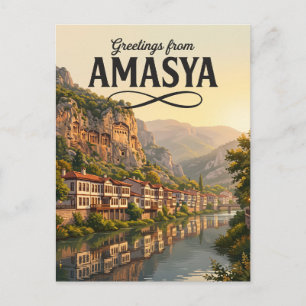 Amasya Turkey Postcard