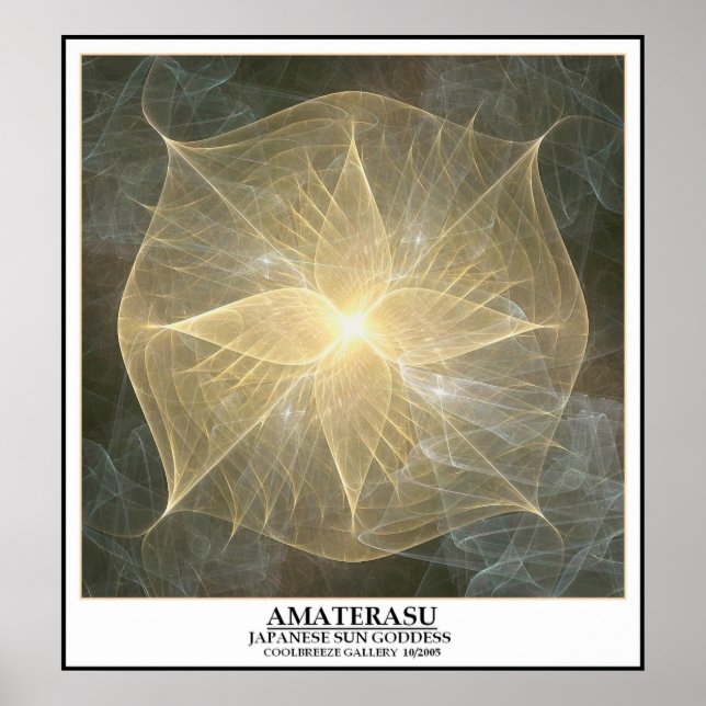 AMATERASU - JAPANESE SUN GODDESS POSTER (Front)