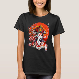 Amaterasu Omikami Japanese Shinto Sun Goddess T-Shirt