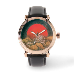 AMATERASU SUN GODDESS red,yellow, black Watch