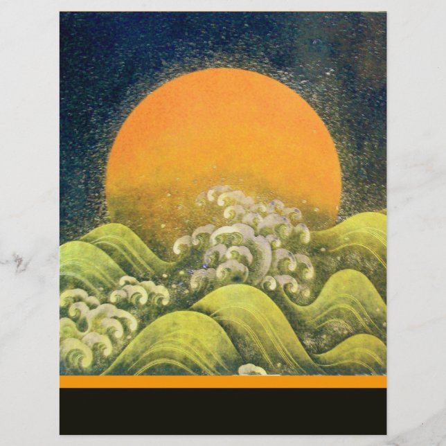 AMATERASU , SUN GODDESS , yellow green black (Front)