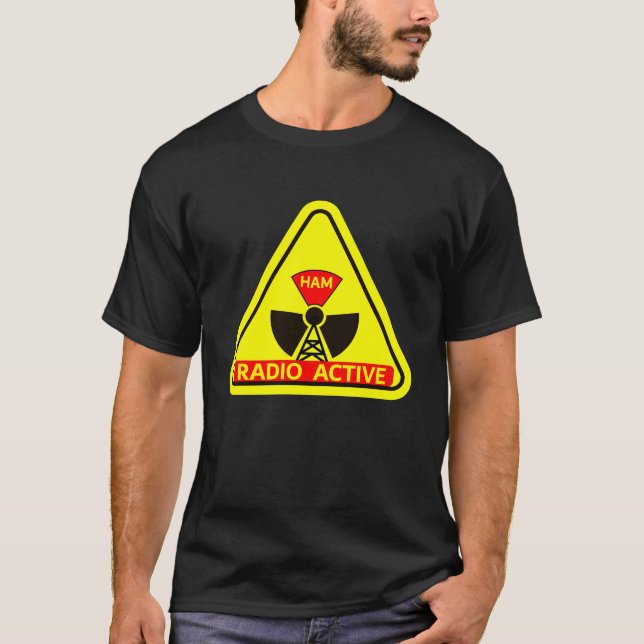 Amateur Ham Radio Active tshirt (Front)