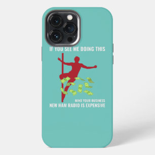 Amateur Ham Radio Operator Dance Dancer Funny iPhone 13 Pro Max Case