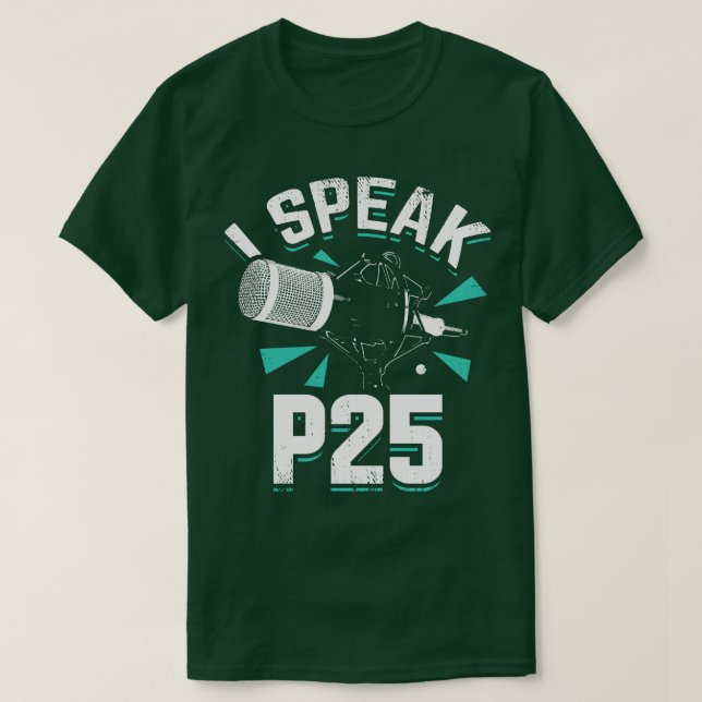 Amateur Ham Radio Operator Gift T-Shirt (Design Front)
