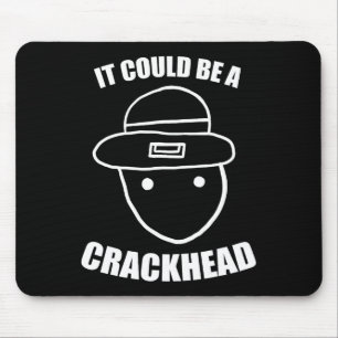 Amateur Leprechaun Sketch Could Be A Crackhead St Mouse Pad