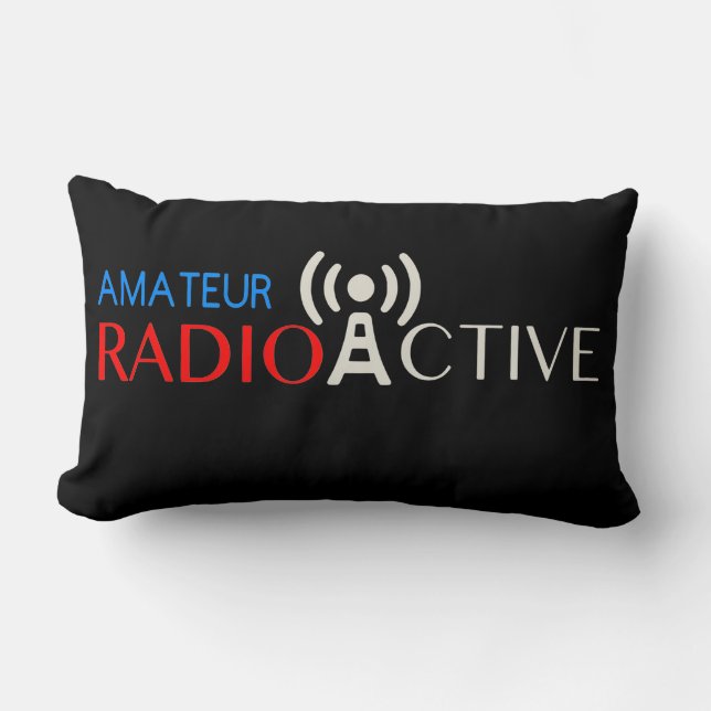 Amateur Radio Active   Lumbar Cushion (Front)